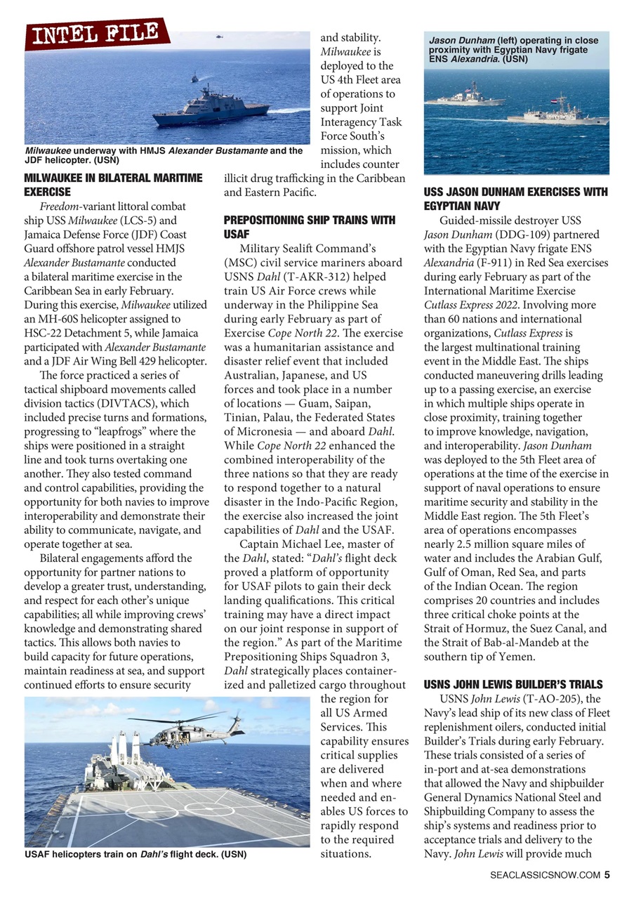 Sea Classics - Where History Sets Sail Preview Pages