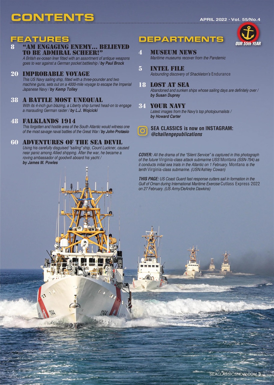 Sea Classics - Where History Sets Sail Preview Pages