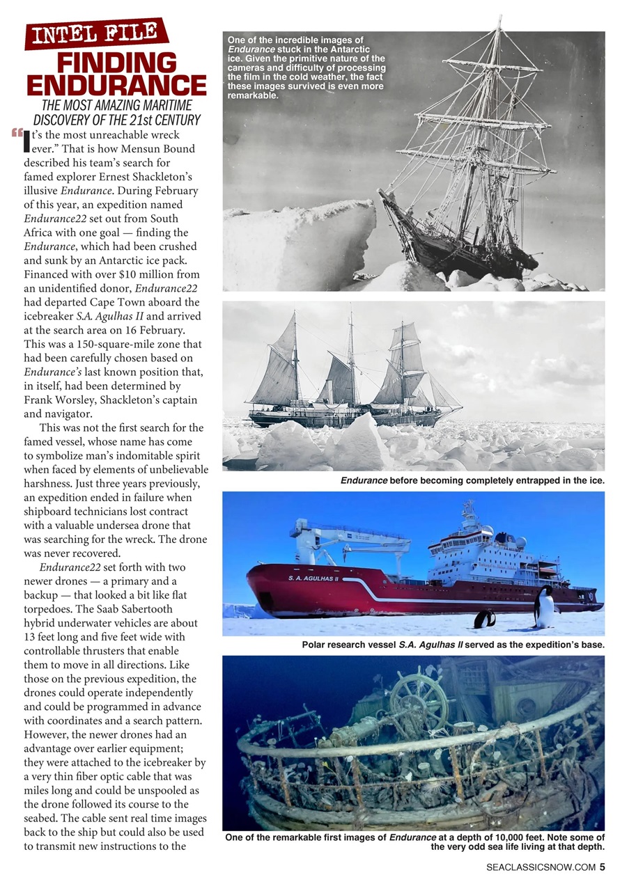 Sea Classics - Where History Sets Sail Preview Pages