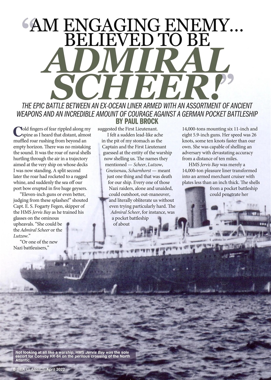 Sea Classics - Where History Sets Sail Preview Pages