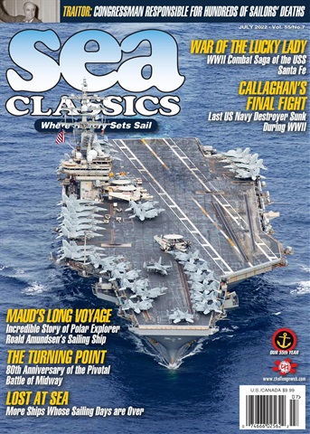 Sea Classics - Where History Sets Sail issue Jul-22