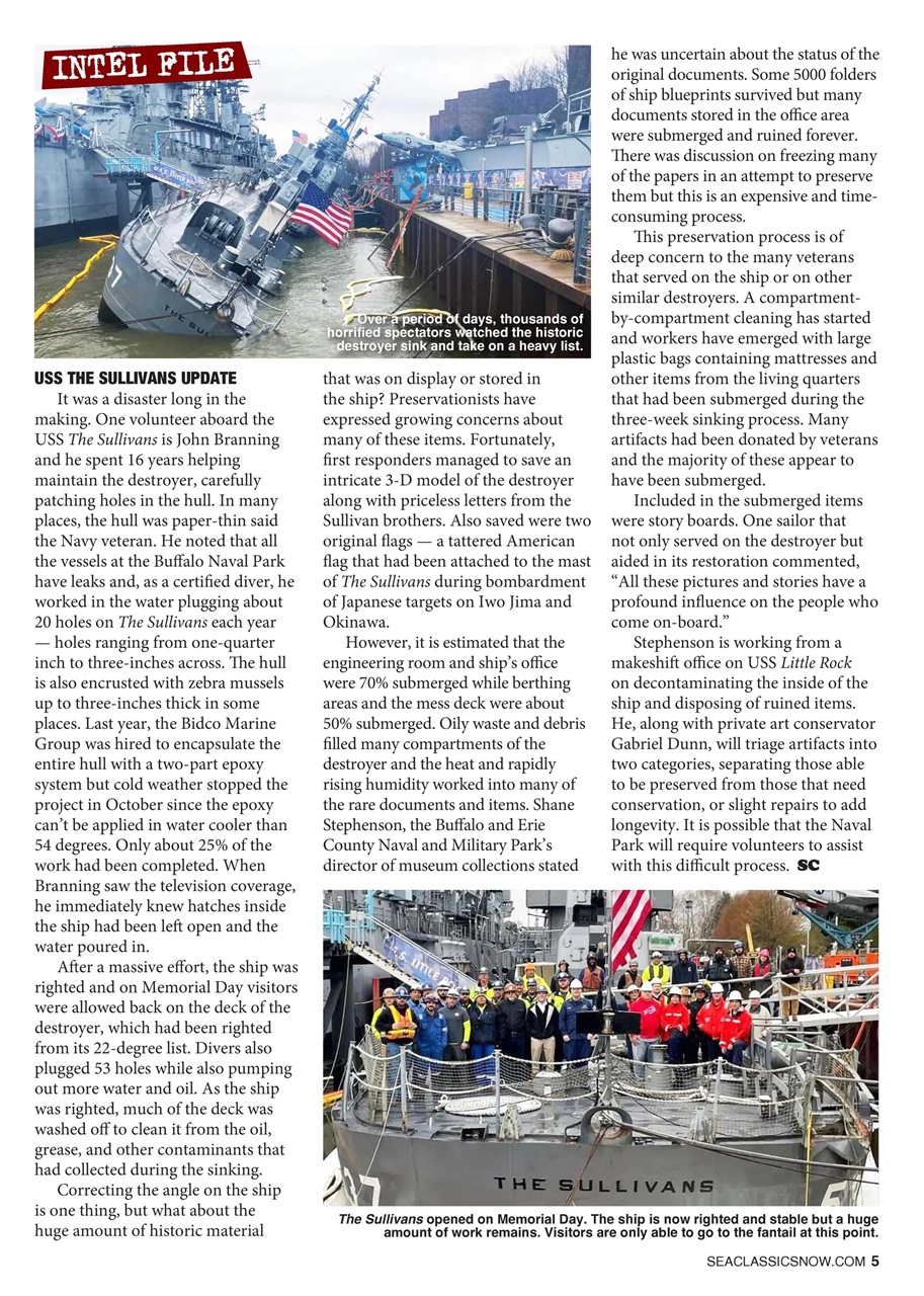 Sea Classics - Where History Sets Sail Preview Pages