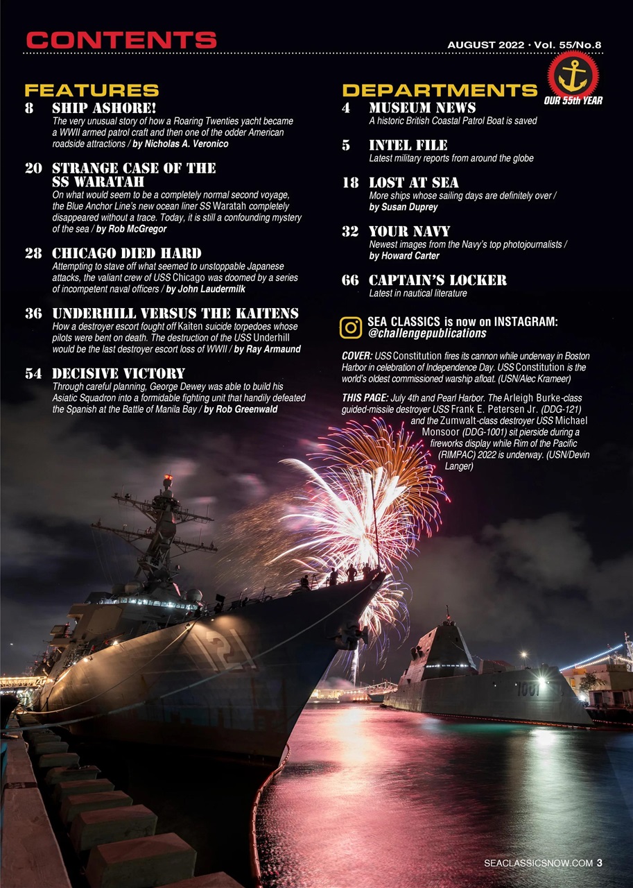 Sea Classics - Where History Sets Sail Preview Pages