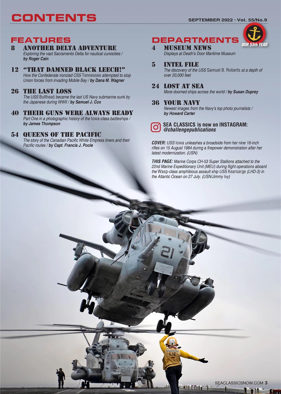 Sea Classics - Where History Sets Sail Preview Pages