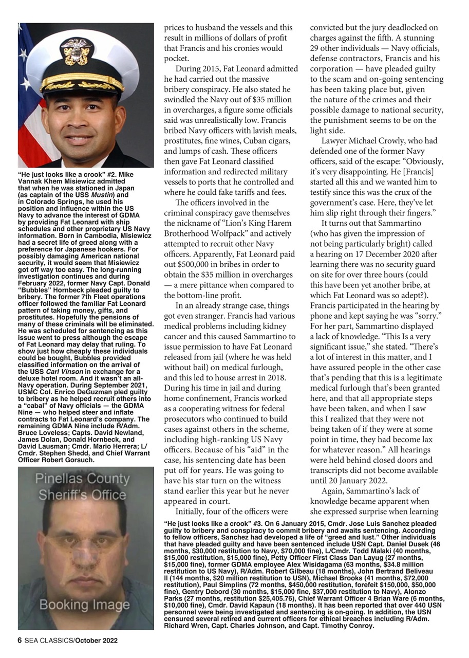 Sea Classics - Where History Sets Sail Preview Pages