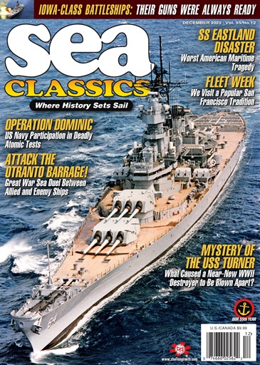 Sea Classics - Where History Sets Sail issue 