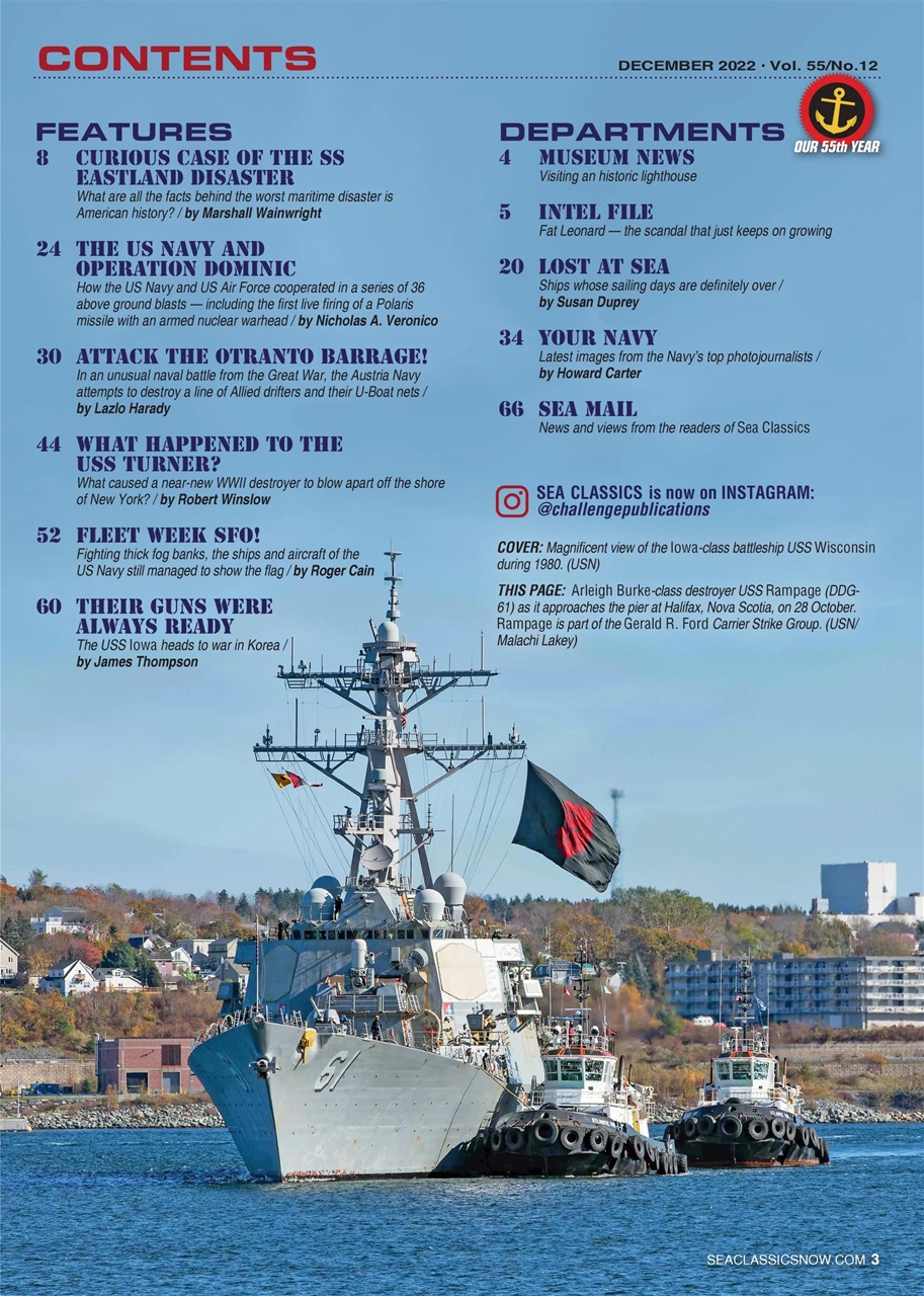 Sea Classics - Where History Sets Sail Preview Pages