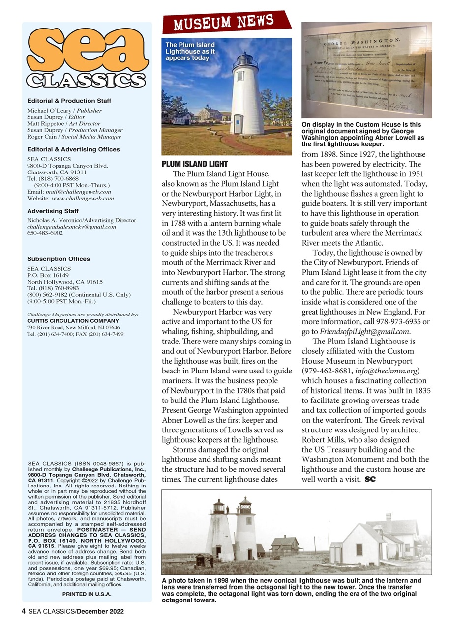 Sea Classics - Where History Sets Sail Preview Pages