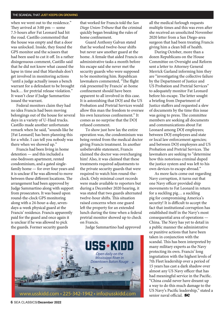 Sea Classics - Where History Sets Sail Preview Pages