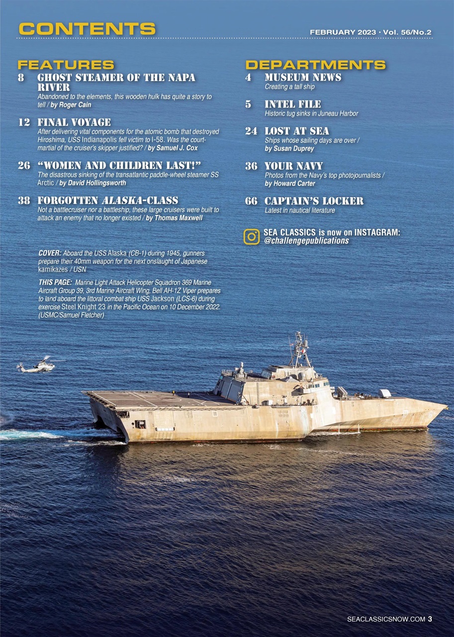 Sea Classics - Where History Sets Sail Preview Pages