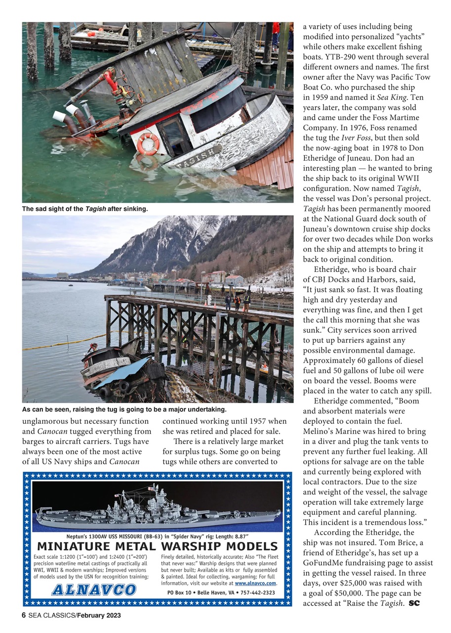 Sea Classics - Where History Sets Sail Preview Pages