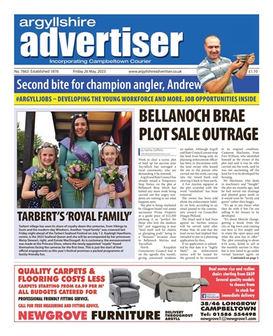 Argyllshire Advertiser issue 26th May 2023