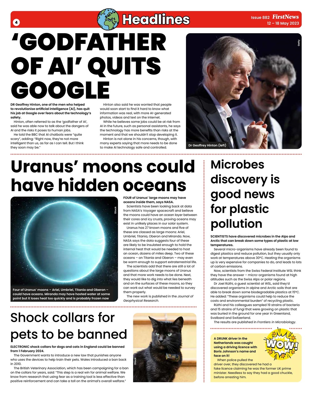 First News Preview Pages