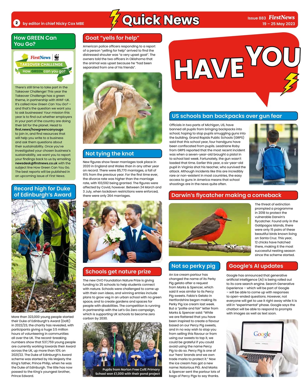 First News Preview Pages