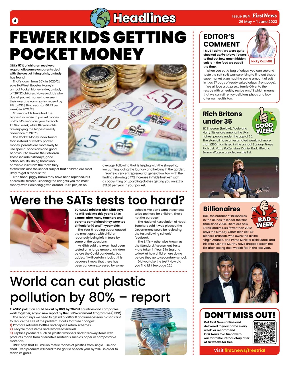 First News Preview Pages