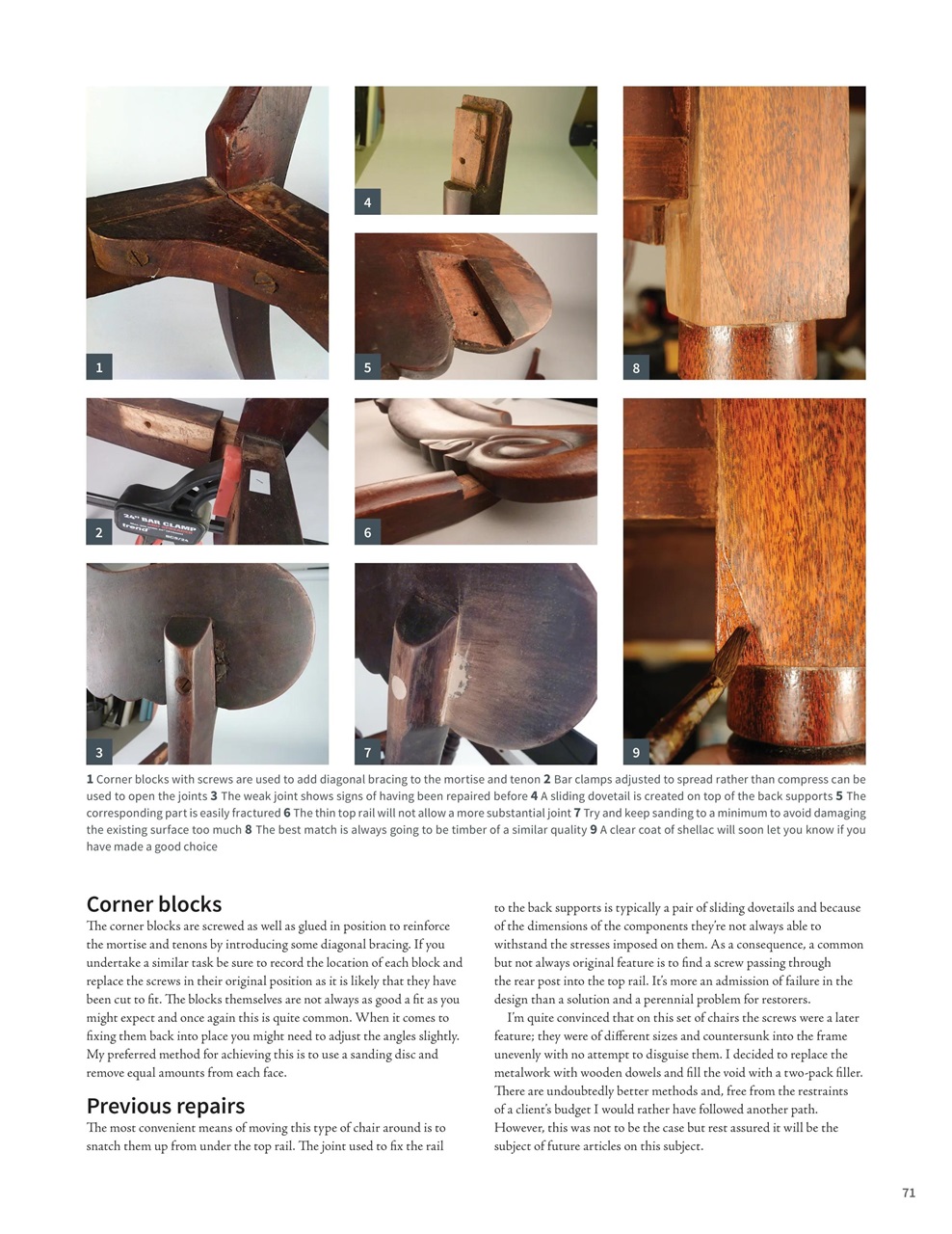 Woodworking Crafts Magazine Preview Pages