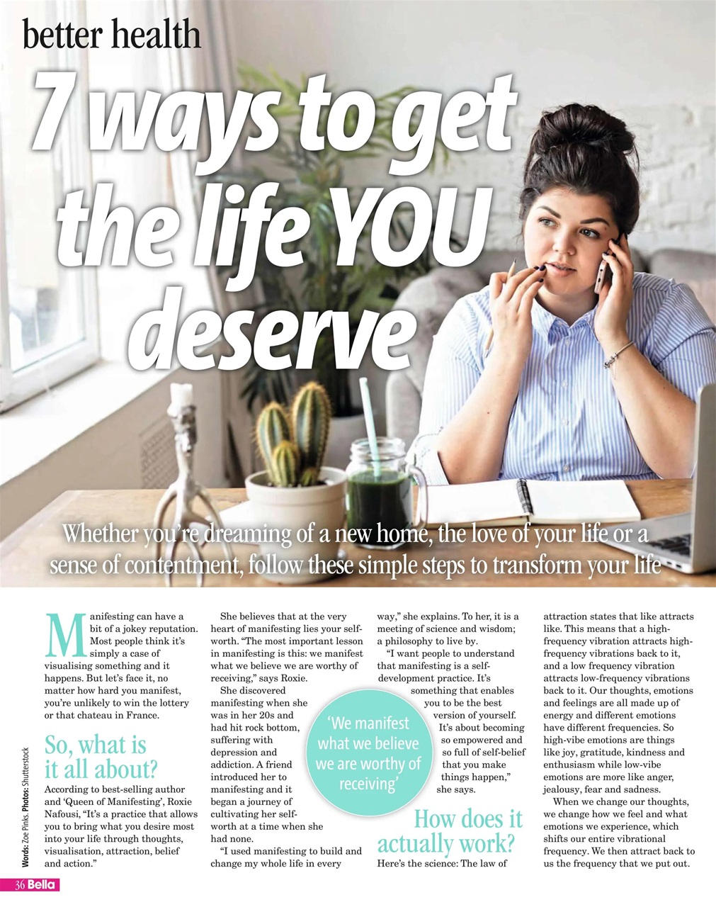 Bella Magazine Preview Pages