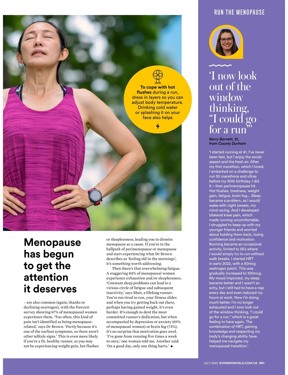 Runner's World Preview Pages