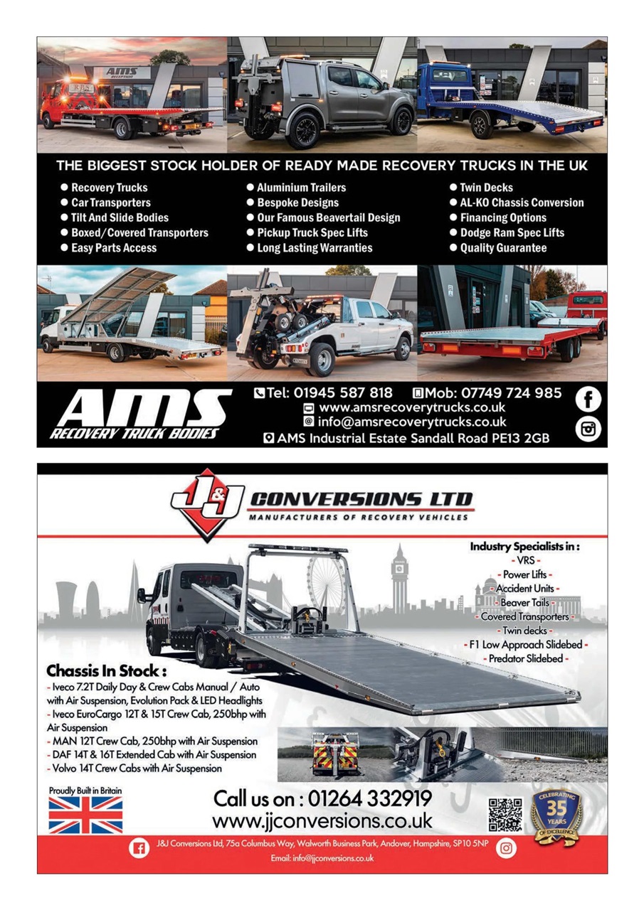 Professional Recovery Magazine Preview Pages