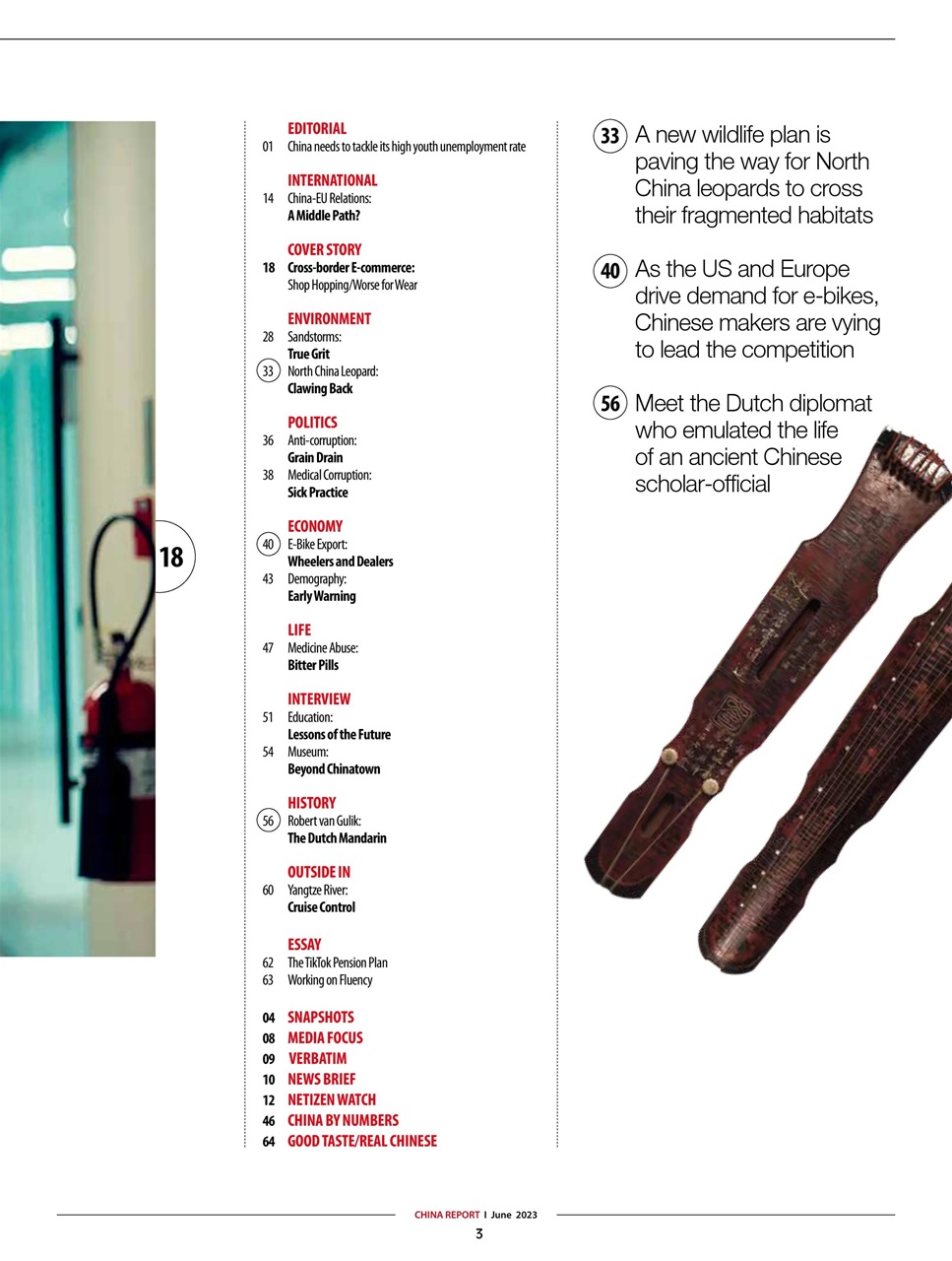 China Report Preview Pages