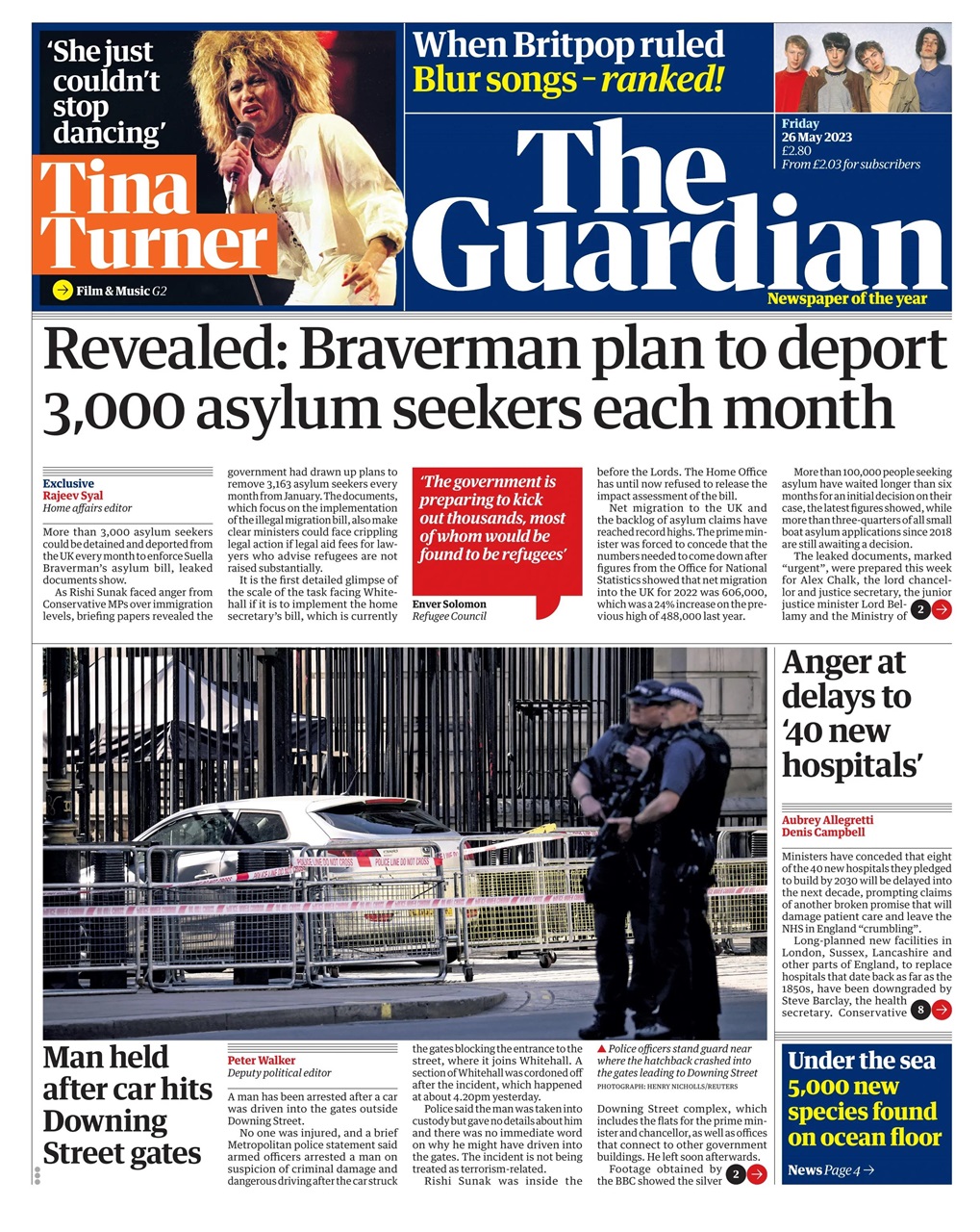 The Guardian Newspaper Preview Pages