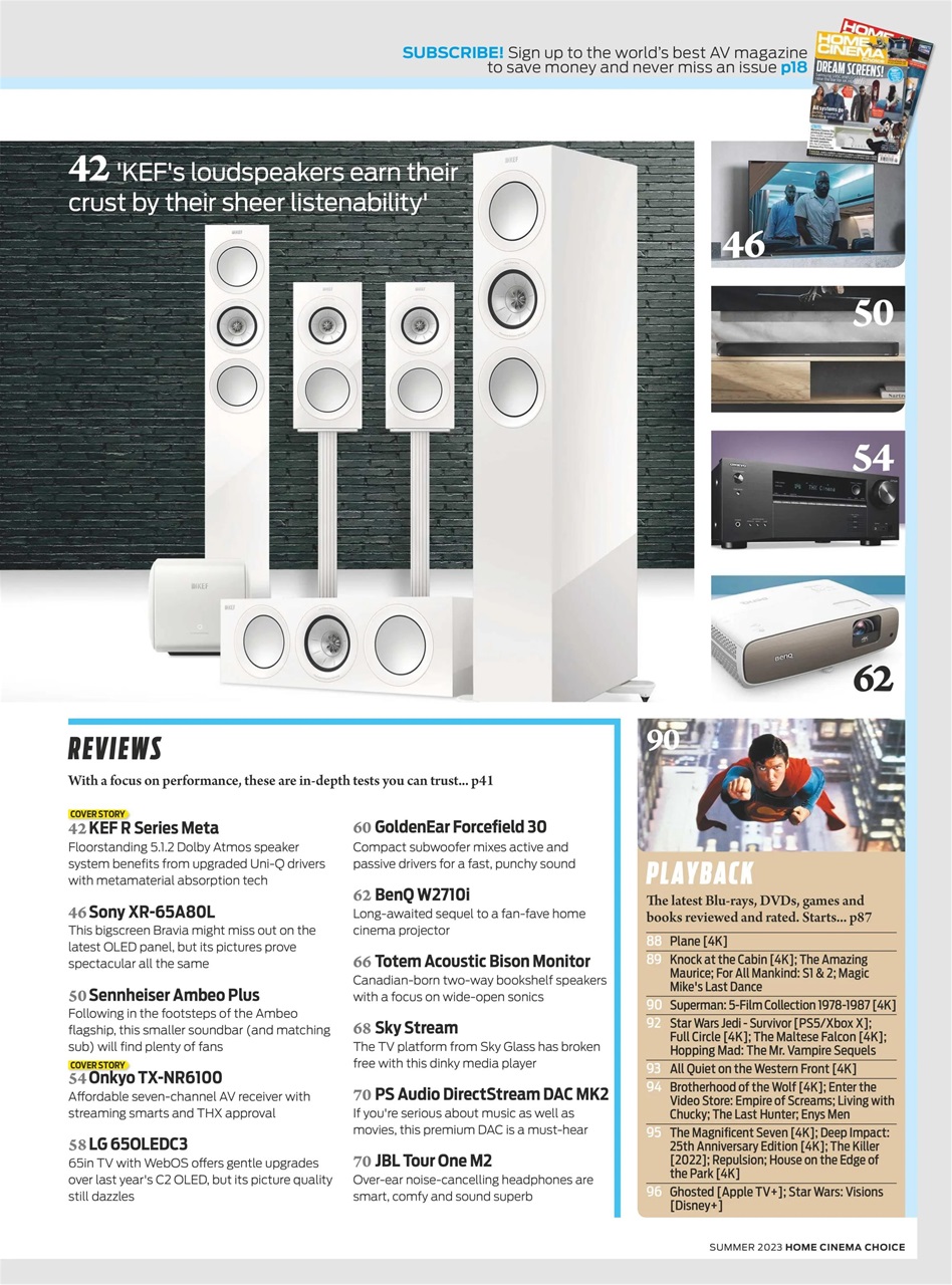 Home Cinema Choice Preview Pages