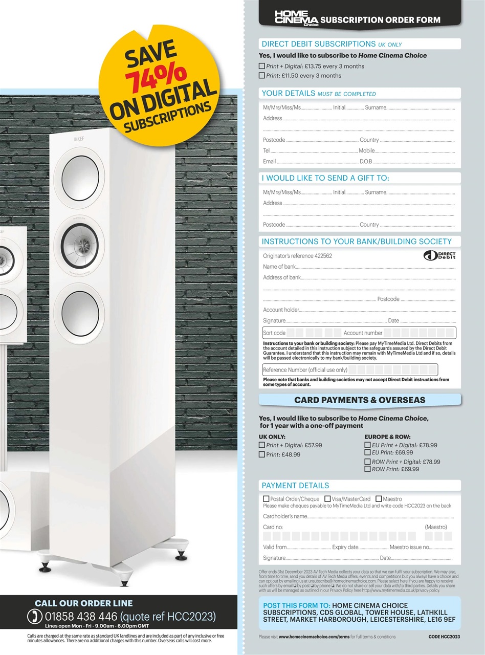 Home Cinema Choice Preview Pages