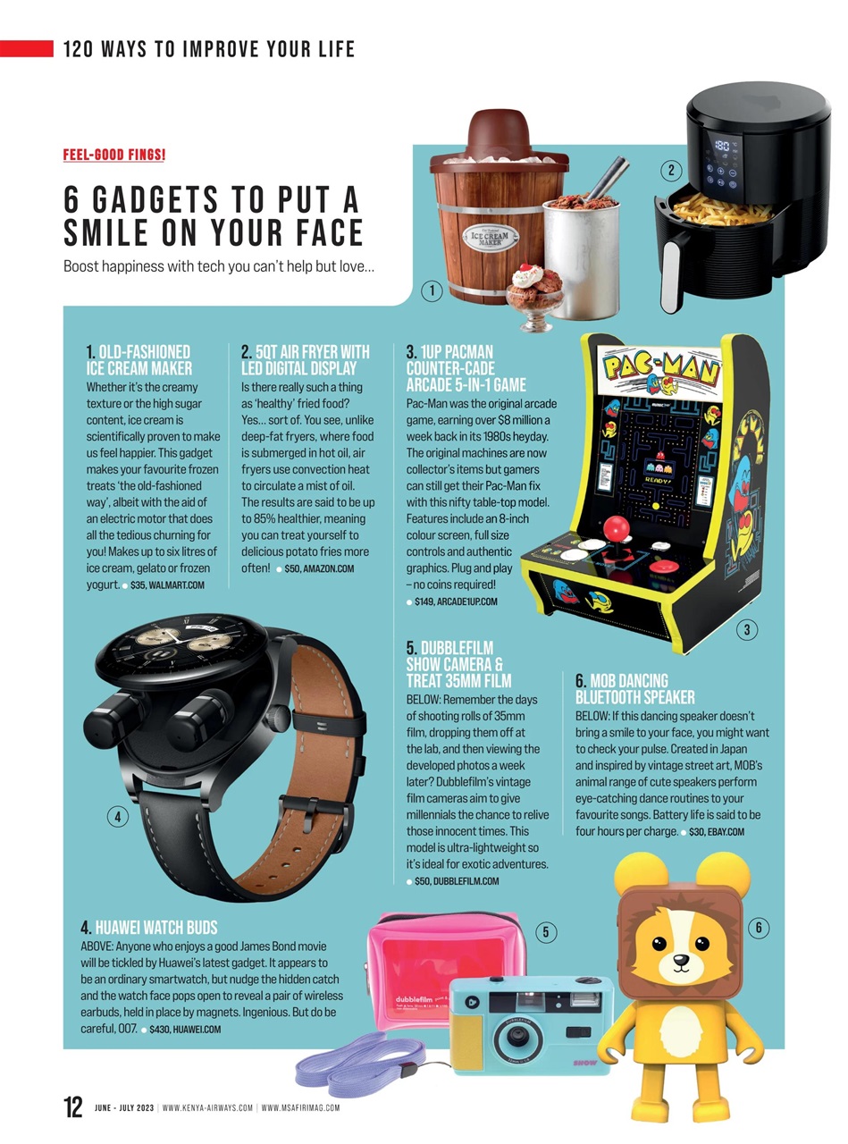 MSAFIRI – Kenya Airways Inflight Preview Pages