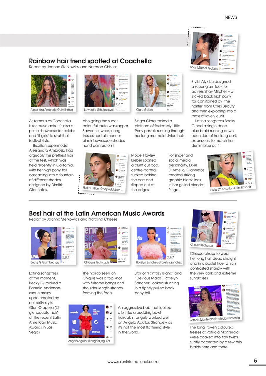 Salon International Preview Pages