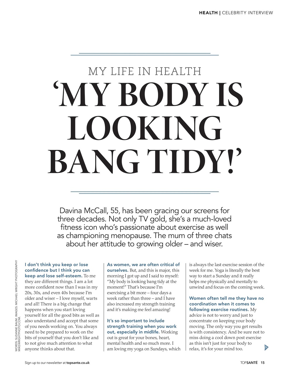 Top Sante Preview Pages