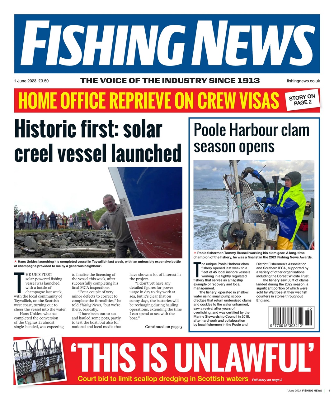 Fishing News Preview Pages
