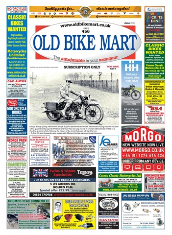 Old Bike Mart issue June 2023