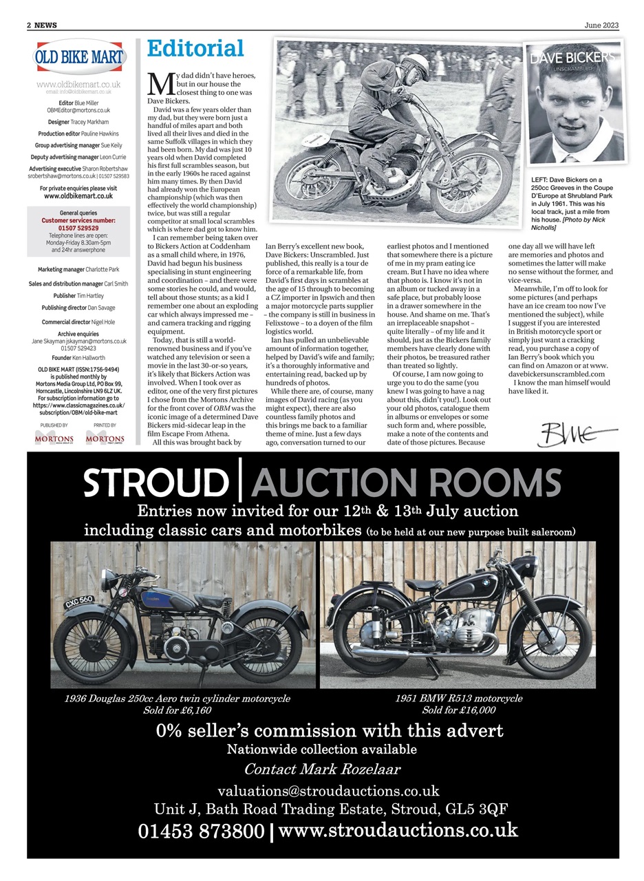 Old Bike Mart Preview Pages