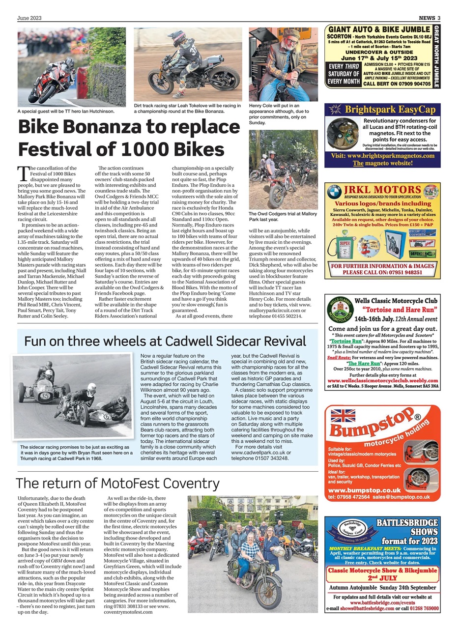 Old Bike Mart Preview Pages