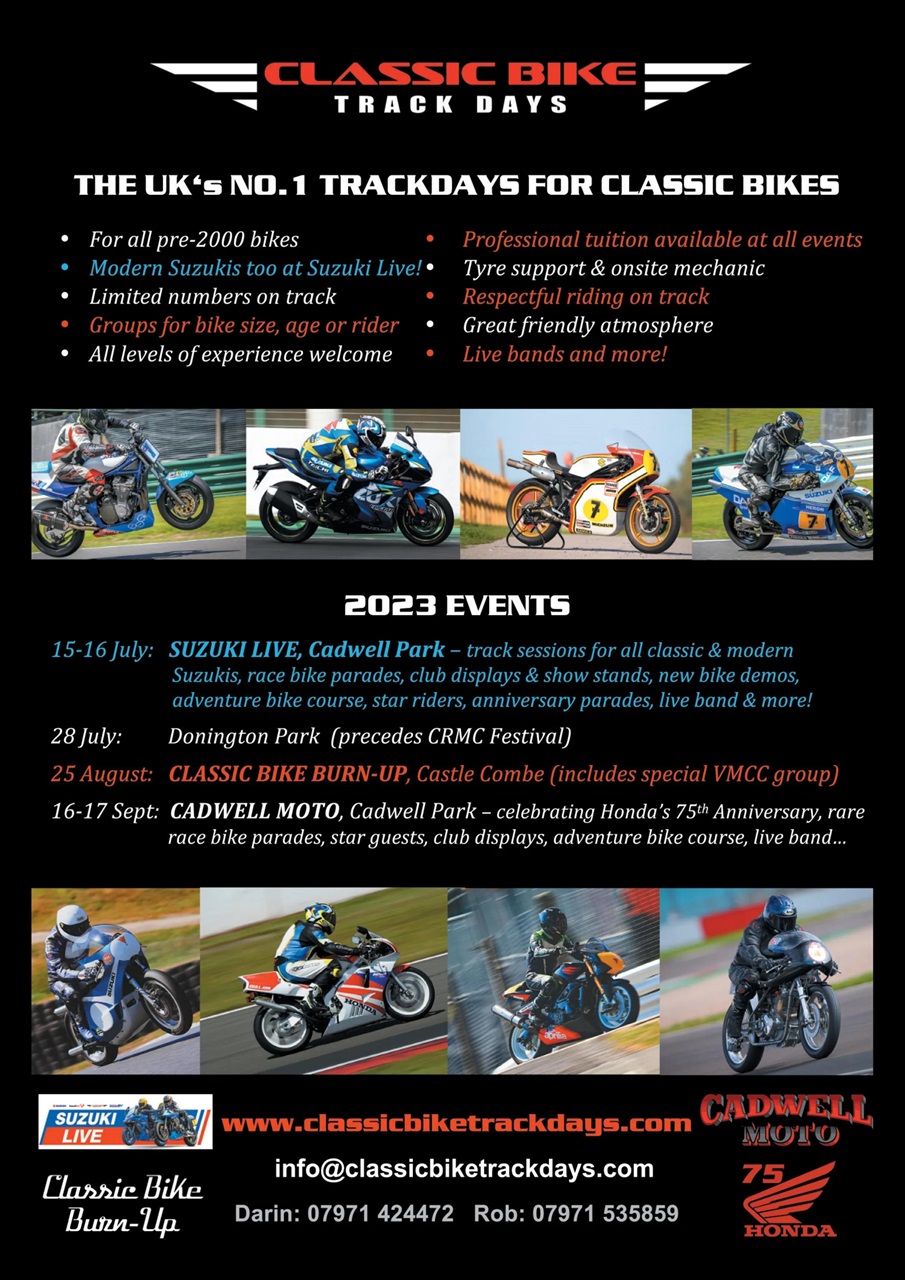 Classic Racer Preview Pages