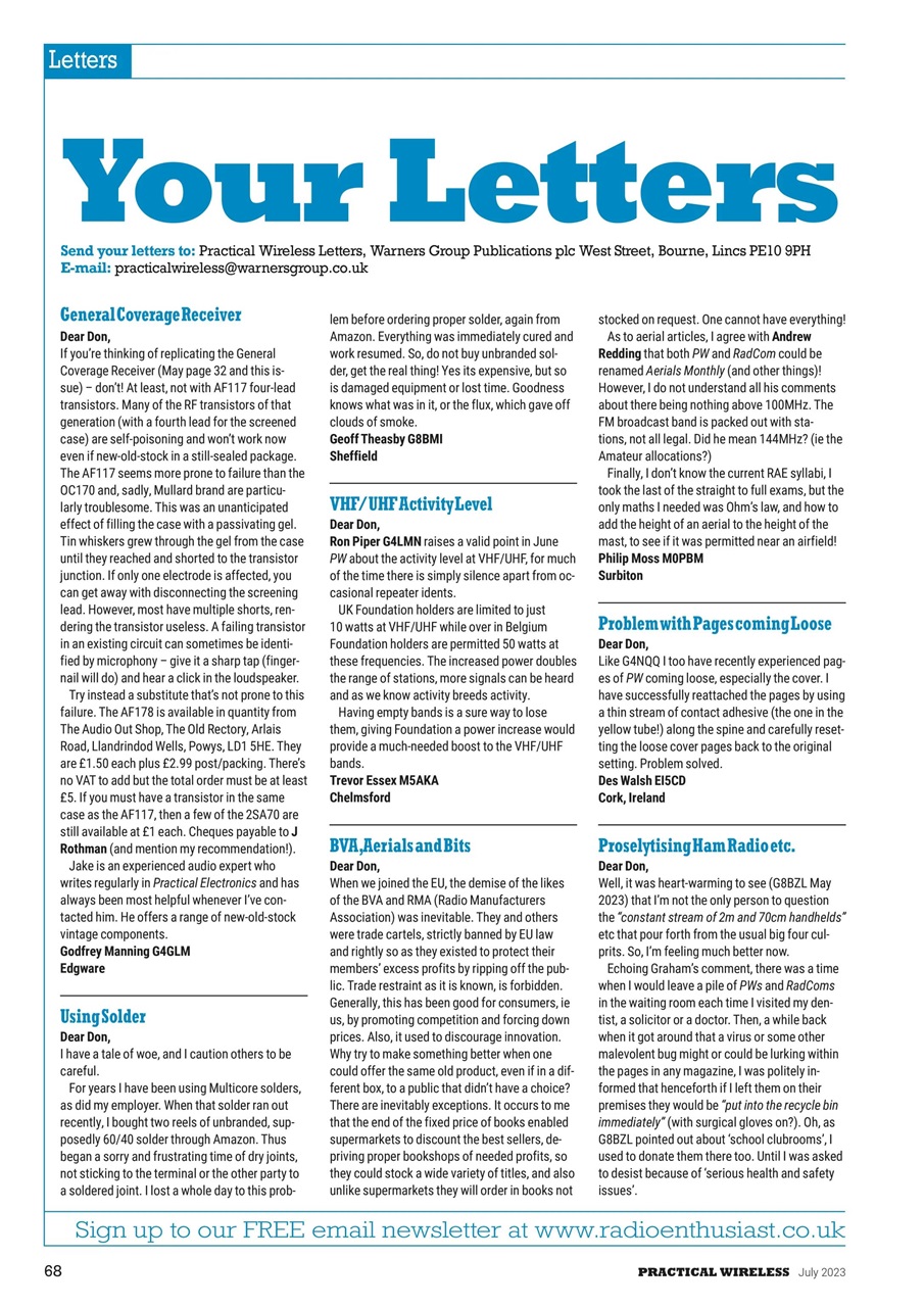 Practical Wireless Preview Pages