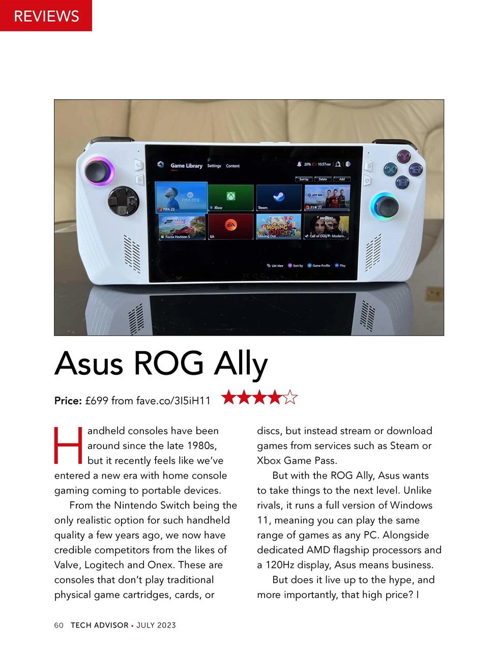 Tech Advisor Preview Pages