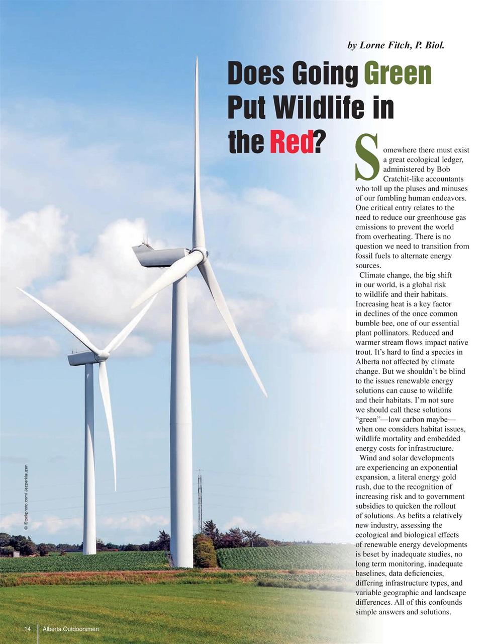 Alberta Outdoors Preview Pages