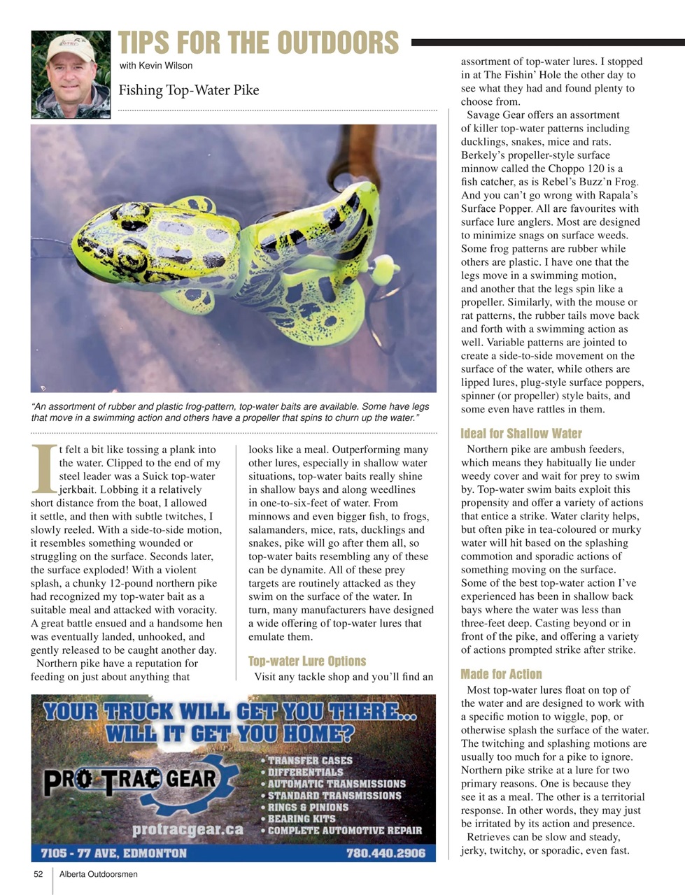 Alberta Outdoors Preview Pages