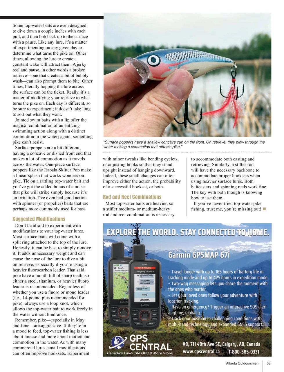 Alberta Outdoors Preview Pages