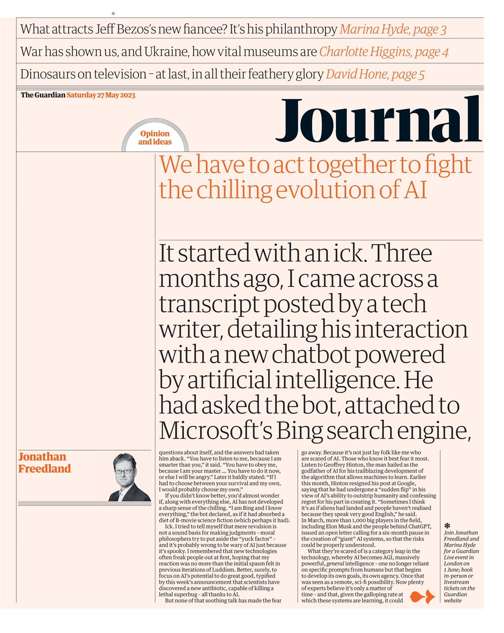 The Guardian Newspaper Preview Pages