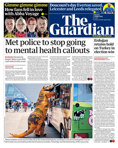 The Guardian Newspaper issue Monday, May 29, 2023