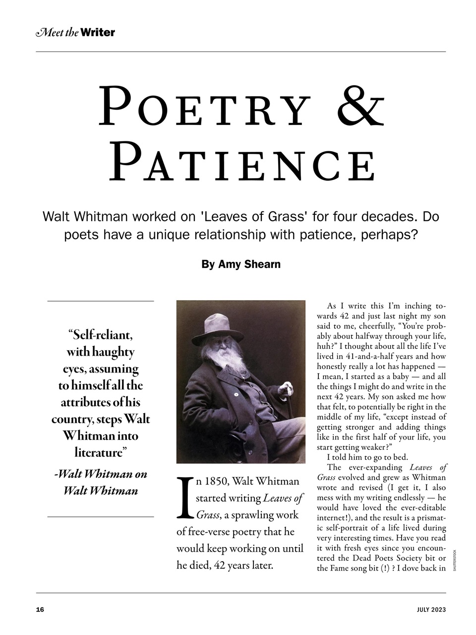 The Writer Preview Pages