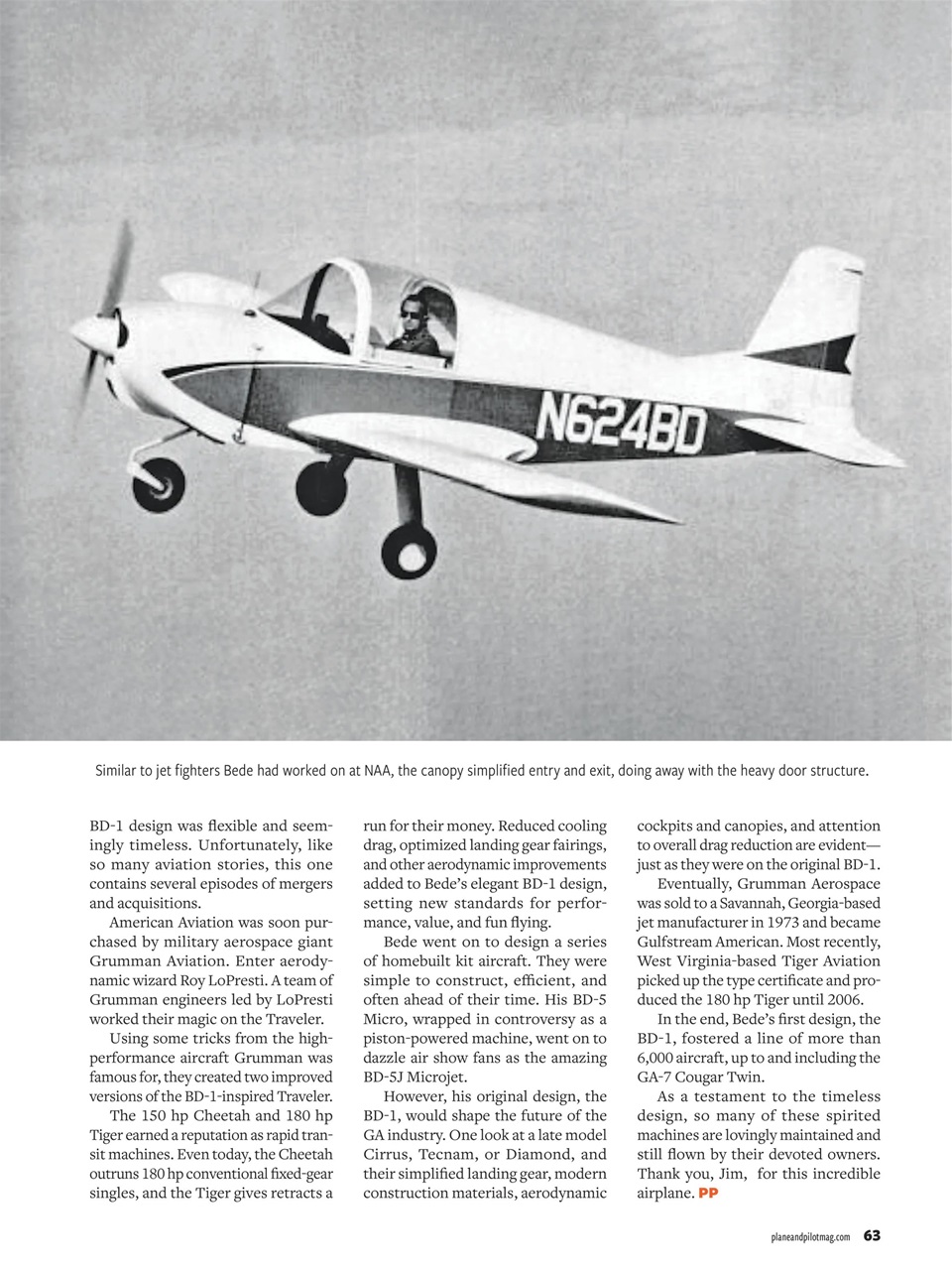Plane & Pilot Preview Pages