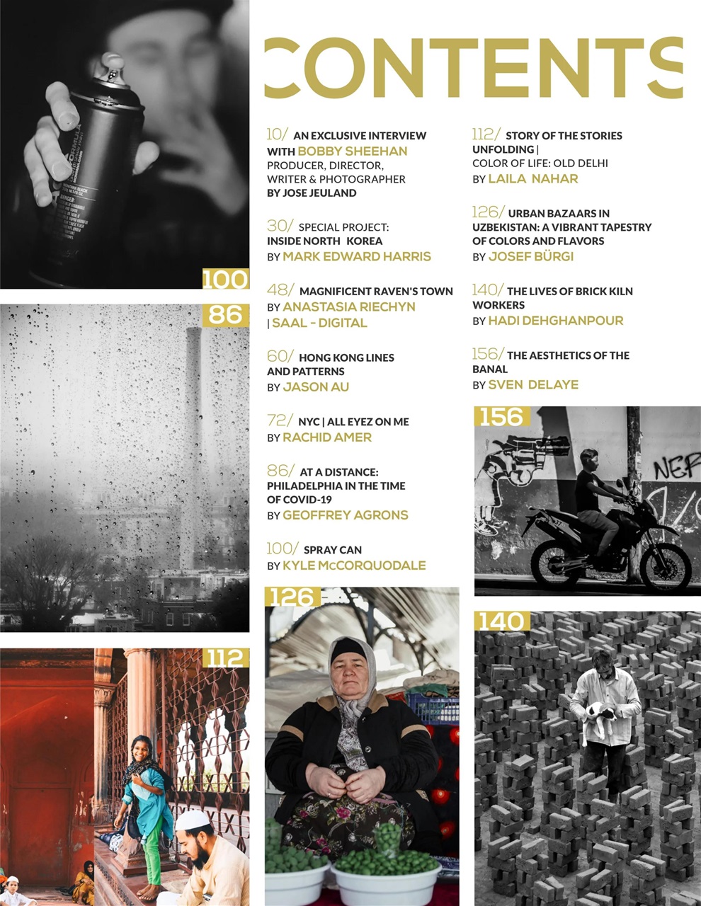 Lens Magazine Preview Pages