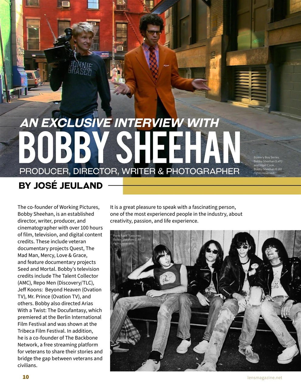 Lens Magazine Preview Pages