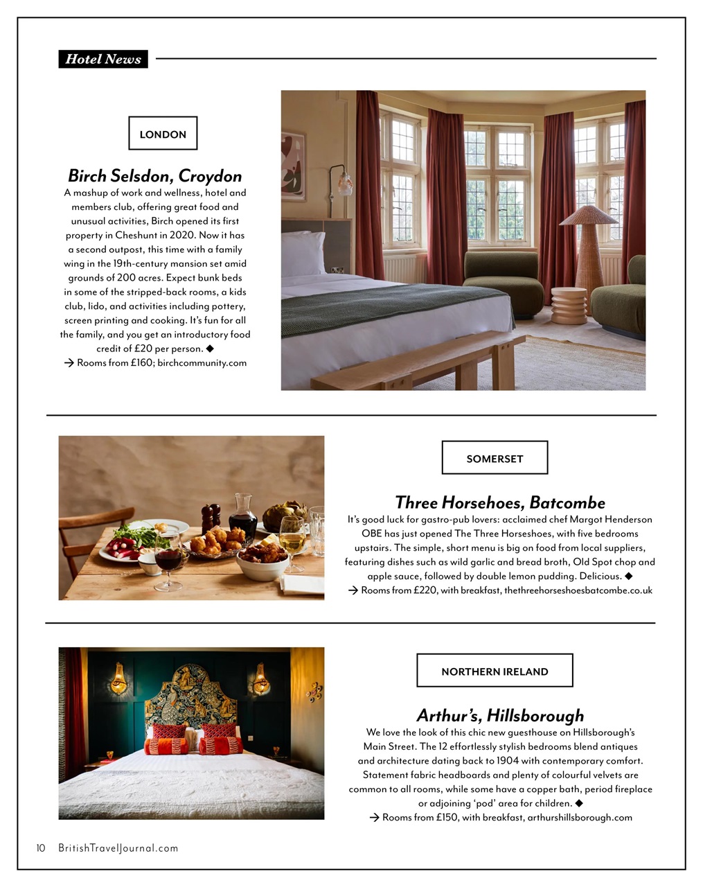 British Travel Journal Preview Pages