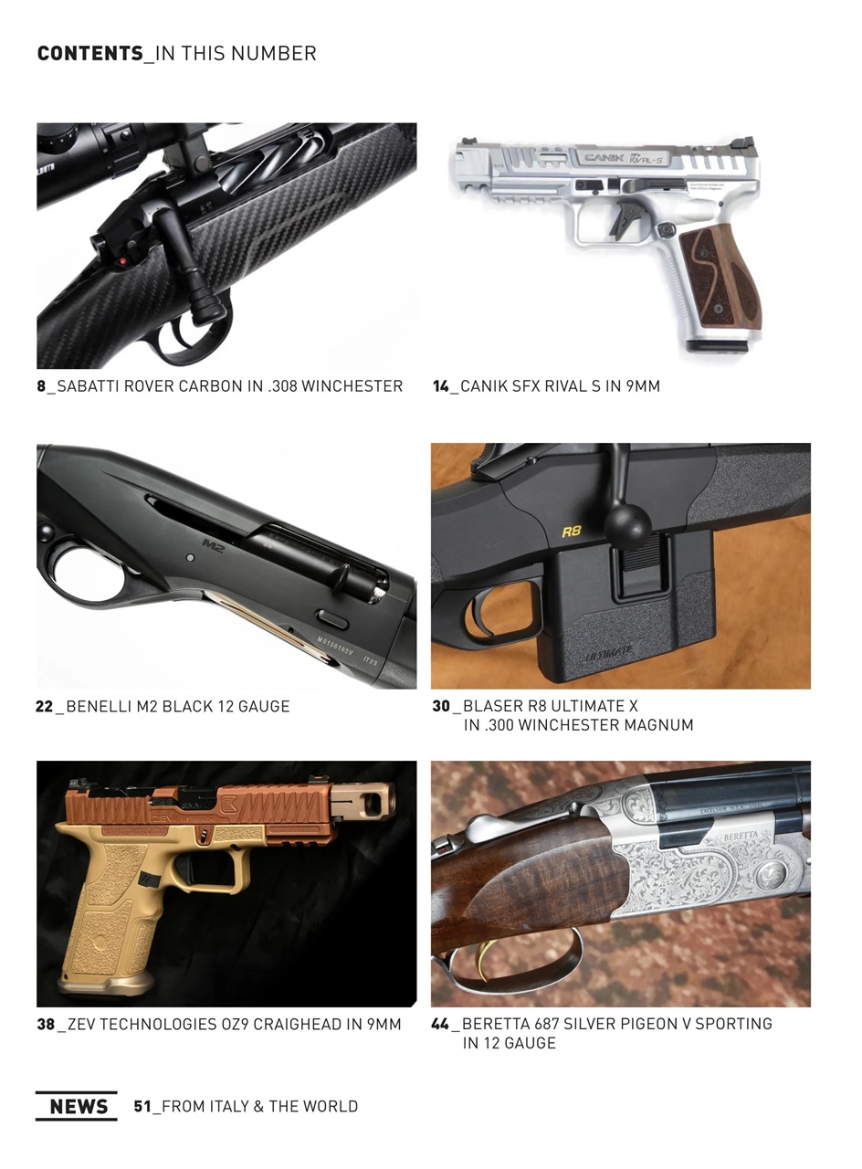 GUNS: The Italian Way Magazine Preview Pages