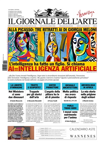 Il Giornale Dell’Arte issue giugno 2023
