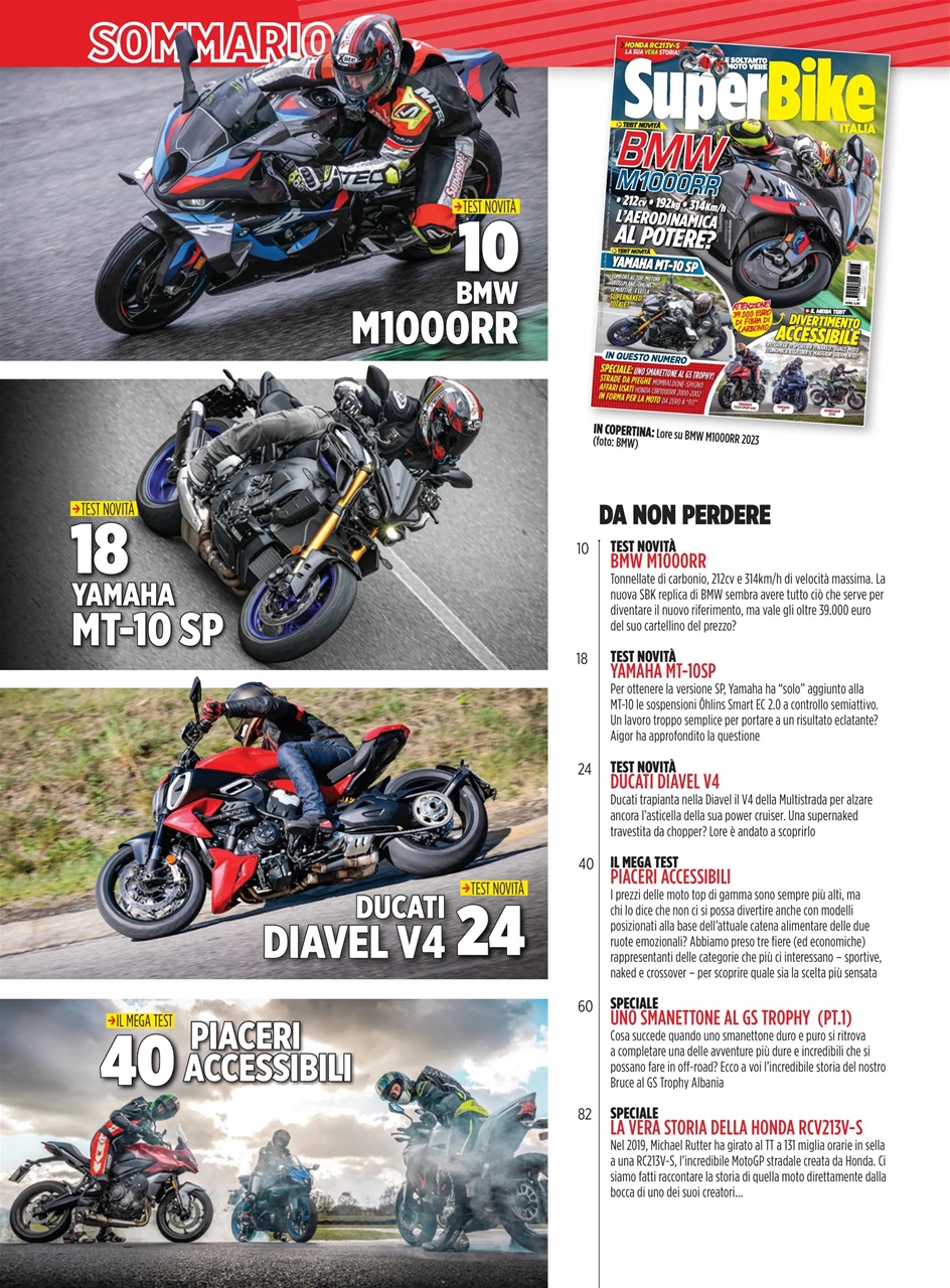 Superbike Italia Preview Pages